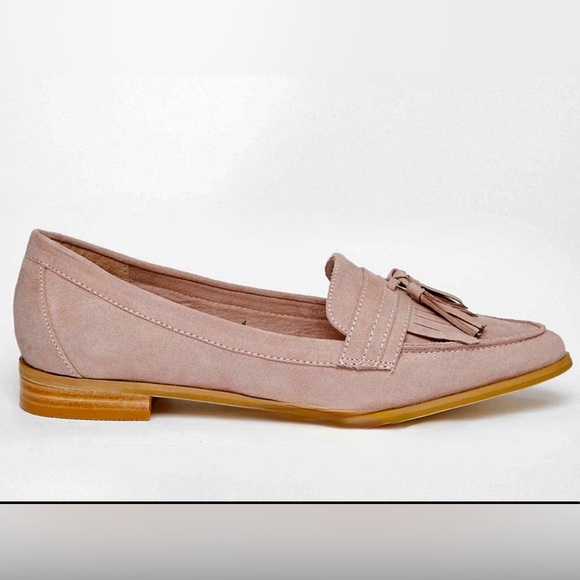 *NWOT* ASOS / MATCHMAKER Pointed Flat Shoes - Mink / US 6 - Picture 3 of 7